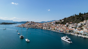 M/Y Elena at Poros cruising